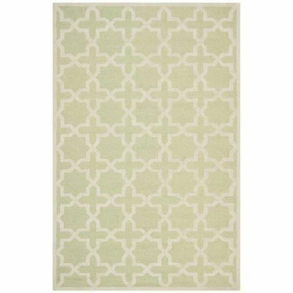 Cambridge Hand Tufted Runner Rugs, Light Green and Ivory - 2 ft.-6 in. x 8 ft., Safavieh, Mfr#: CAM125B-28